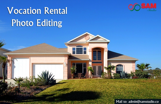 Vacation rental image editing services